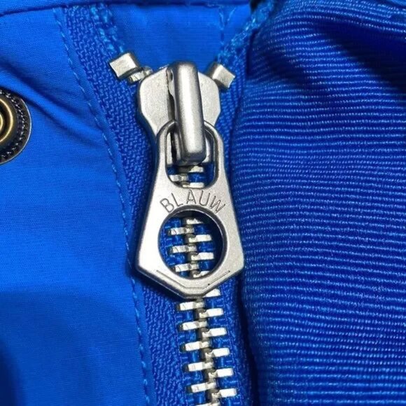 Scotch and Soda Blue Nylon Convertible Hood Jacket - Picture 4 of 4